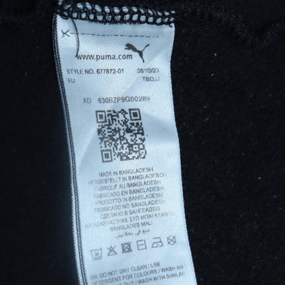Mens UK Size M Puma Black Pullover Hoodie