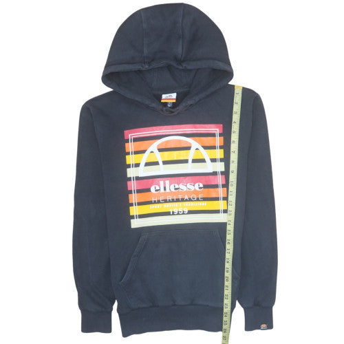 Mens UK Size S Ellesse Blue Pullover Hoodie