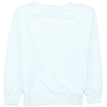 Womens UK Size M GAP White Pullover Sweatshirt
