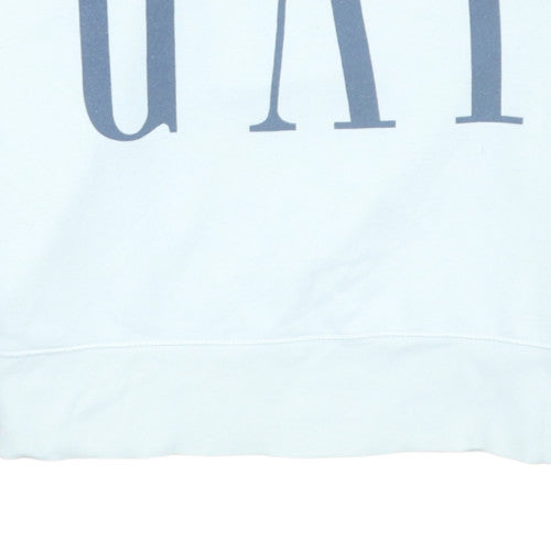 Womens UK Size M GAP White Pullover Sweatshirt