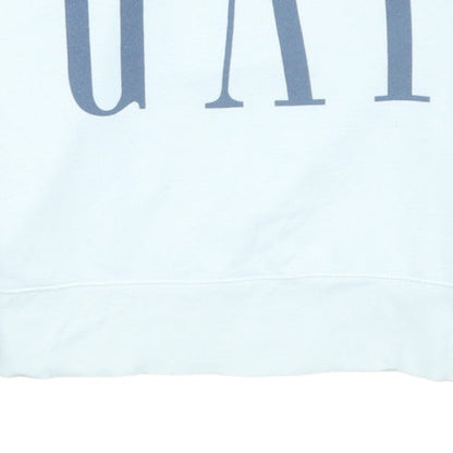 Womens UK Size M GAP White Pullover Sweatshirt