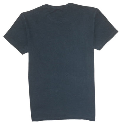 Ralph Lauren Men Black Cotton Crew Neck Short Sleeve T-Shirt M