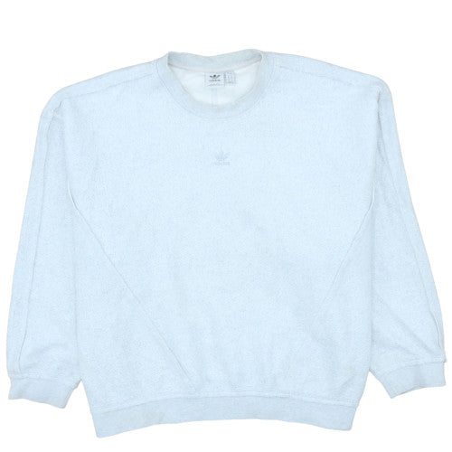 Womens UK Size 20 adidas White Pullover Sweatshirt