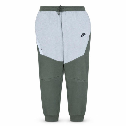 Nike Womens 2XL Grey Green Jogger Sweatpants with Logo