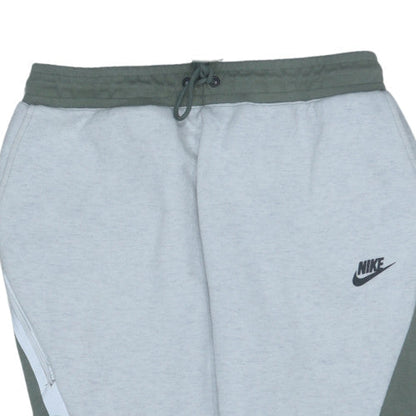 Nike Womens 2XL Grey Green Jogger Sweatpants with Logo