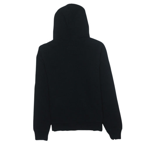 Womens UK Size S Hollister Black Pullover Hoodie