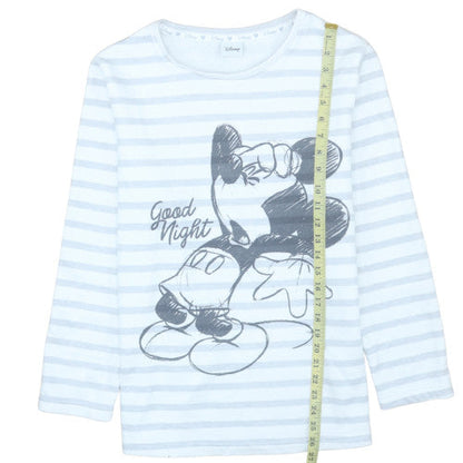 Womens UK Size S Disney White Pullover Sweatshirt