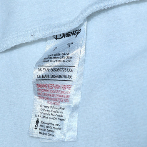 Womens UK Size S Disney White Pullover Sweatshirt