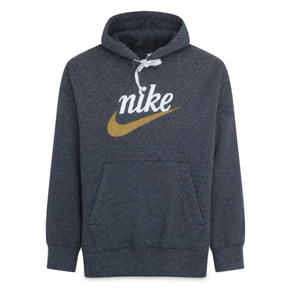 Mens UK Size L Nike Grey Pullover Hoodie