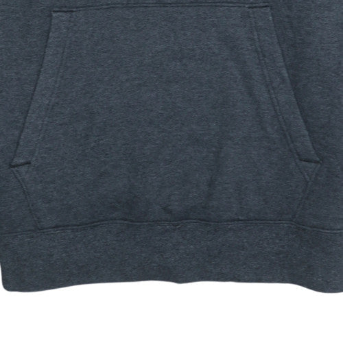 Mens UK Size L Nike Grey Pullover Hoodie
