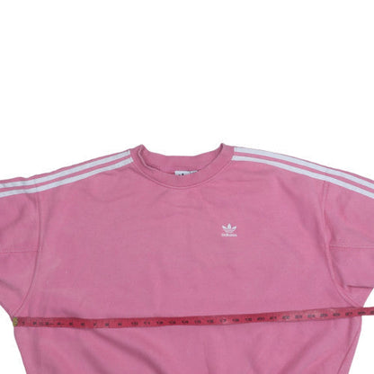 Womens UK Size 10 Adidas Pink Pullover Sweatshirt