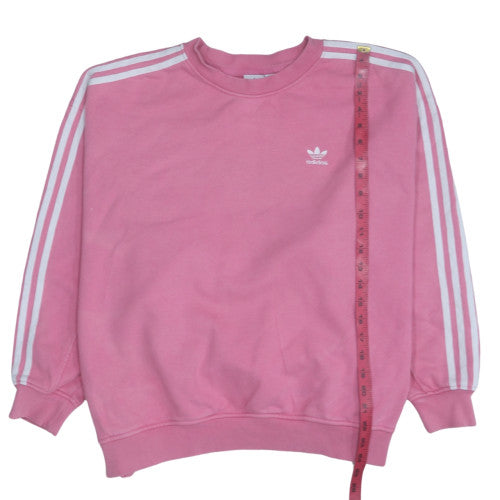 Womens UK Size 10 Adidas Pink Pullover Sweatshirt