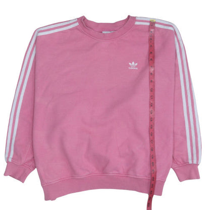 Womens UK Size 10 Adidas Pink Pullover Sweatshirt
