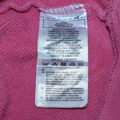 Womens UK Size 10 Adidas Pink Pullover Sweatshirt
