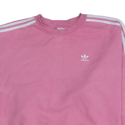 Womens UK Size 10 Adidas Pink Pullover Sweatshirt
