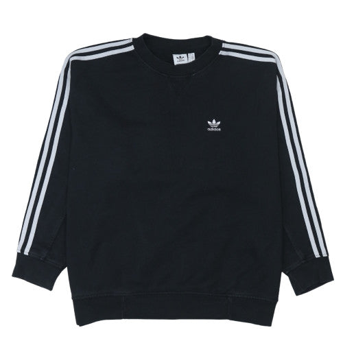 Womens UK Size XS Adidas Black Pullover Sweatshirt