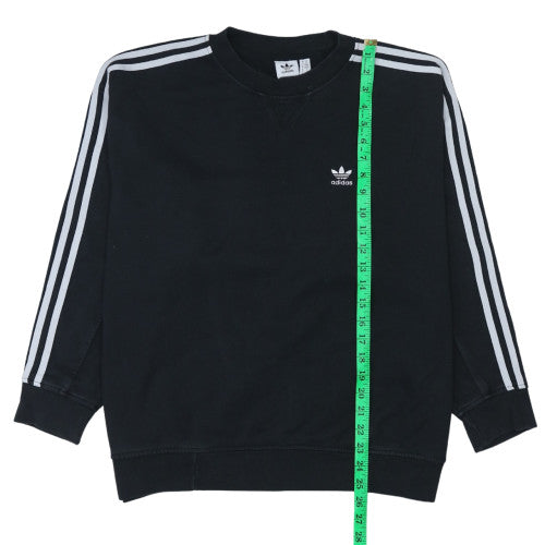Womens UK Size XS Adidas Black Pullover Sweatshirt