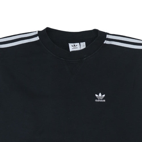 Womens UK Size XS Adidas Black Pullover Sweatshirt