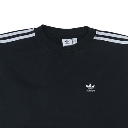 Womens UK Size XS Adidas Black Pullover Sweatshirt