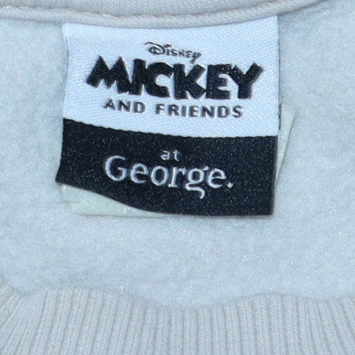 Womens UK Size M George Beige Pullover Sweatshirt