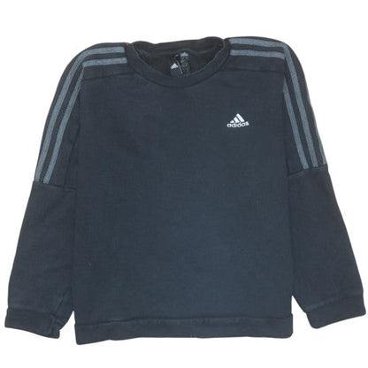 Mens UK Size M Adidas Black Pullover Sweatshirt