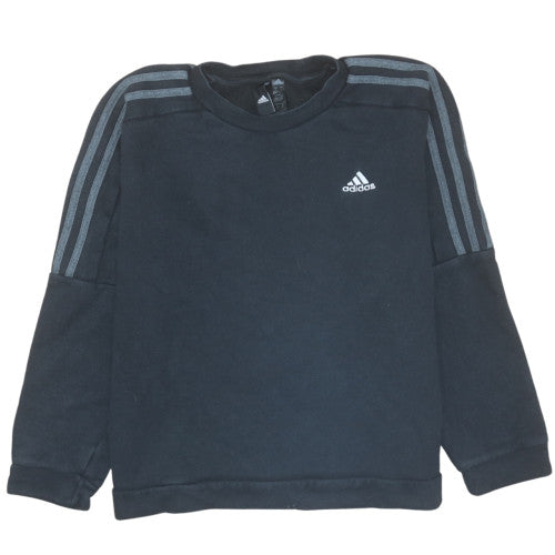 Mens UK Size M Adidas Black Pullover Sweatshirt