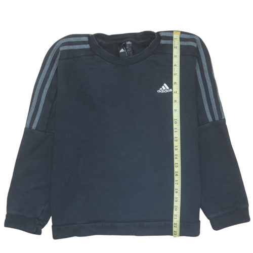 Mens UK Size M Adidas Black Pullover Sweatshirt