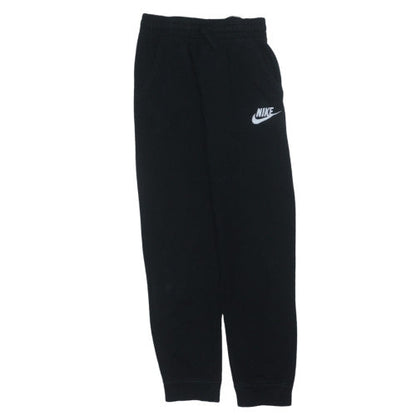 Nike Boys Black Jogger Trousers Size L 147-158cm Elastic Waist Pockets