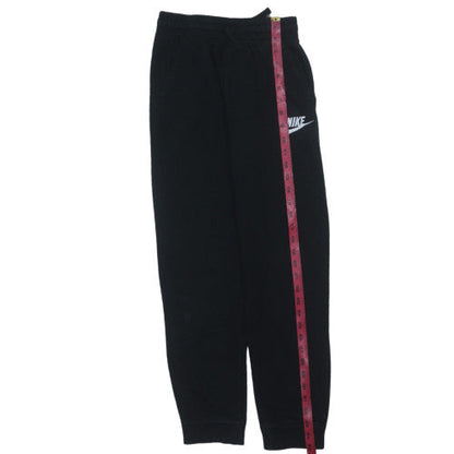 Nike Boys Black Jogger Trousers Size L 147-158cm Elastic Waist Pockets