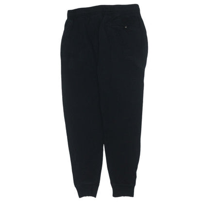 Gymshark Mens Black Jogger Sweatpants M Tapered Fit Fleece