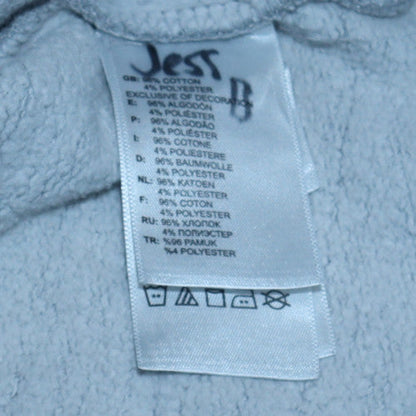 The North Face Boys Grey Pullover Hoodie L Cotton Blend Logo Design