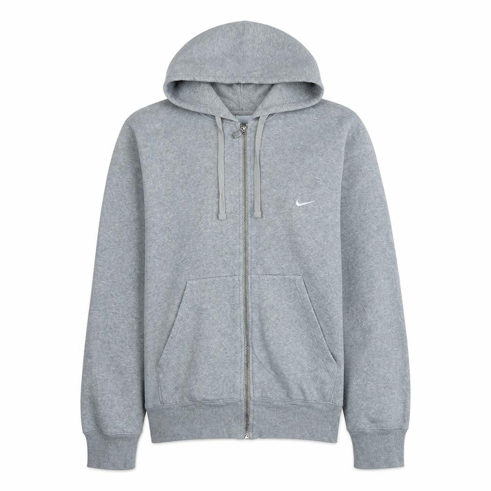 Mens UK Size S Nike Grey Full Zip Hoodie