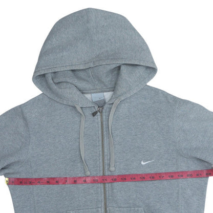 Mens UK Size S Nike Grey Full Zip Hoodie