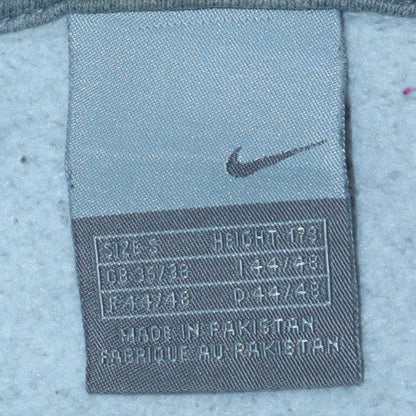 Mens UK Size S Nike Grey Full Zip Hoodie