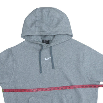 Mens UK Size M Nike Grey Pullover Hoodie