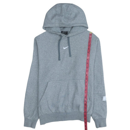 Mens UK Size M Nike Grey Pullover Hoodie