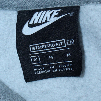 Mens UK Size M Nike Grey Pullover Hoodie