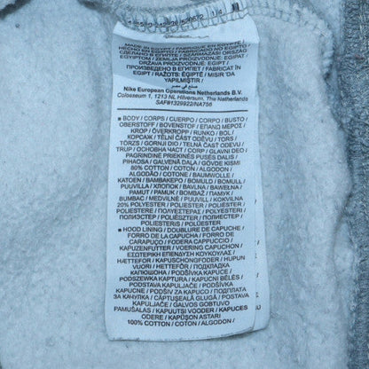 Mens UK Size M Nike Grey Pullover Hoodie