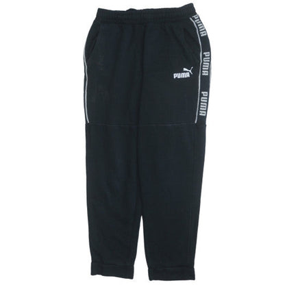 Puma Men's Black M Fleece Sweatpants Regular Fit Sports Trousers