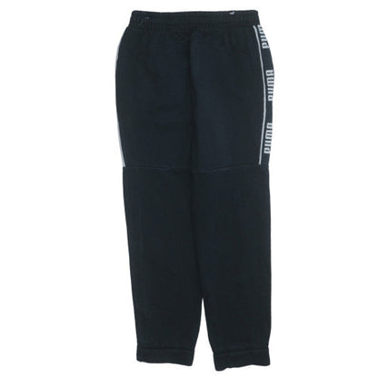 Puma Men's Black M Fleece Sweatpants Regular Fit Sports Trousers