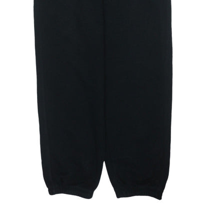 Nike Men's Black Fleece Sweatpants M Regular Fit Drawstring Joggers