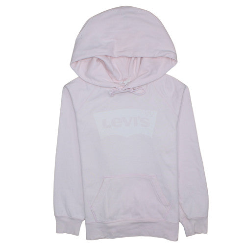 Womens UK Size S Levi's Pink Pullover Hoodie