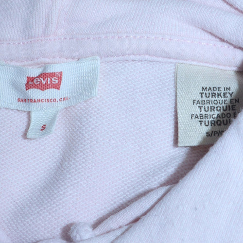 Womens UK Size S Levi's Pink Pullover Hoodie