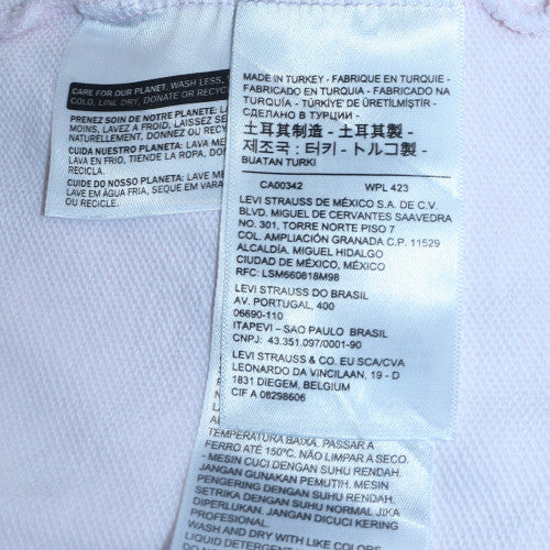 Womens UK Size S Levi's Pink Pullover Hoodie