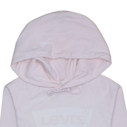 Womens UK Size S Levi's Pink Pullover Hoodie