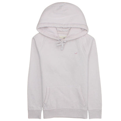 Womens UK Size XS Hollister Pink Pullover Hoodie