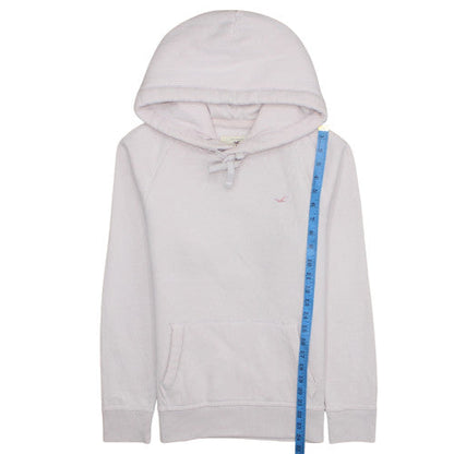 Womens UK Size XS Hollister Pink Pullover Hoodie