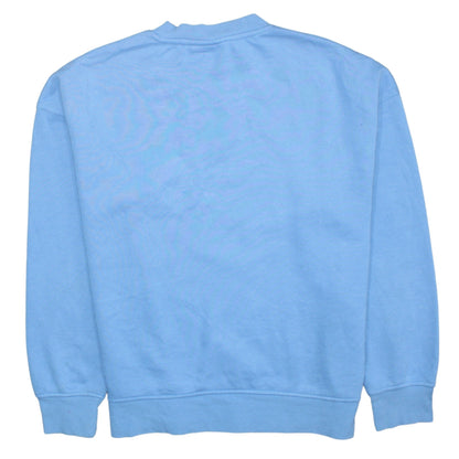 Womens UK Size 12 Disney Blue Pullover Sweatshirt