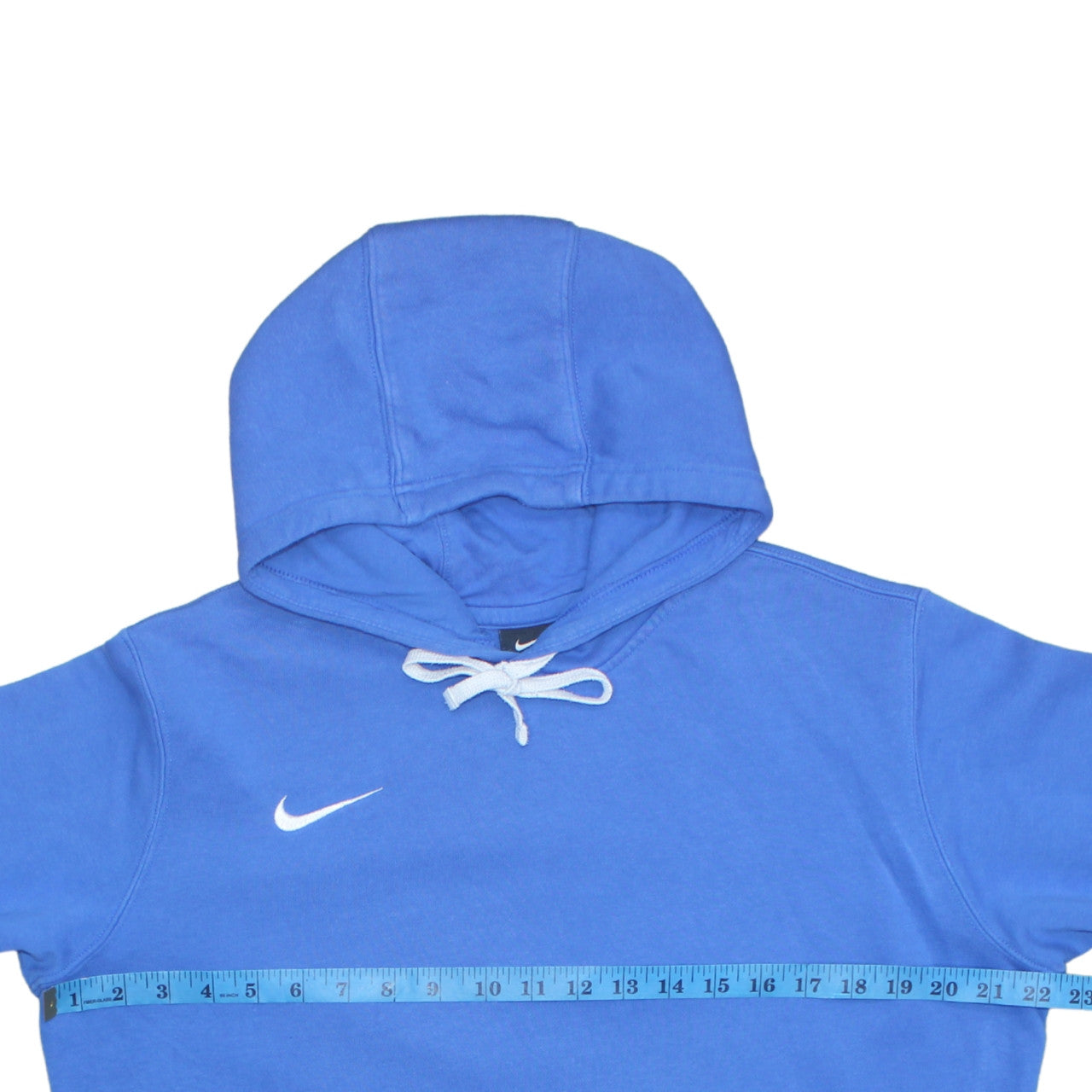 Mens UK Size M Nike Blue Pullover Hoodie
