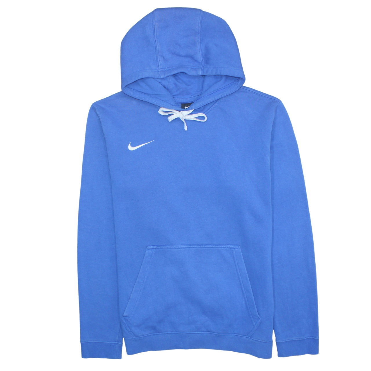 Mens UK Size M Nike Blue Pullover Hoodie